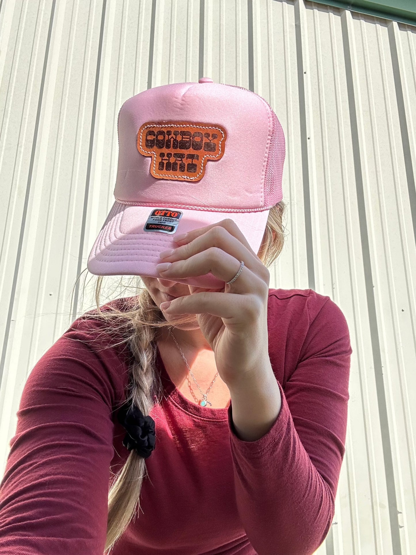 Cowboy Hat-Foam Trucker Cap