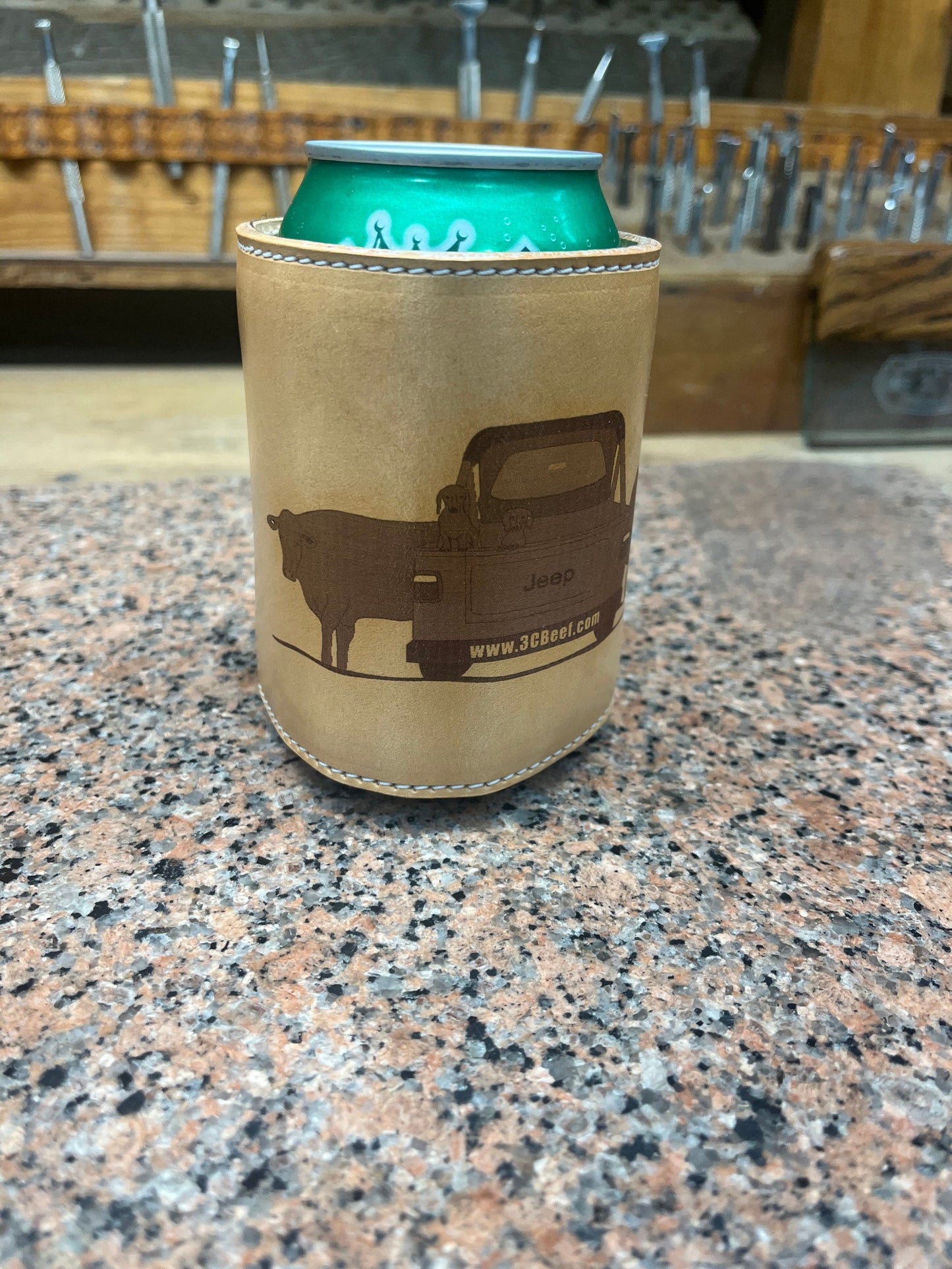 Leather Koozies