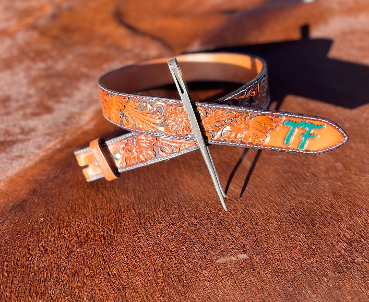 Custom Leather Belt-DEPOSIT ONLY