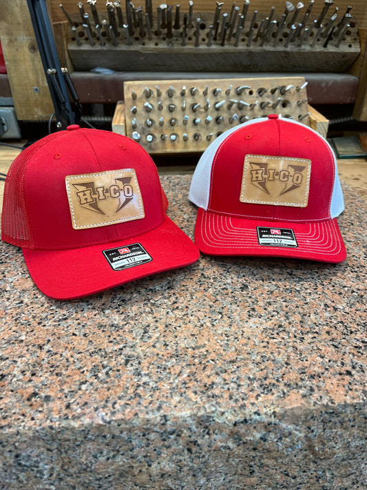 Hico Tigers Leather Patch Cap